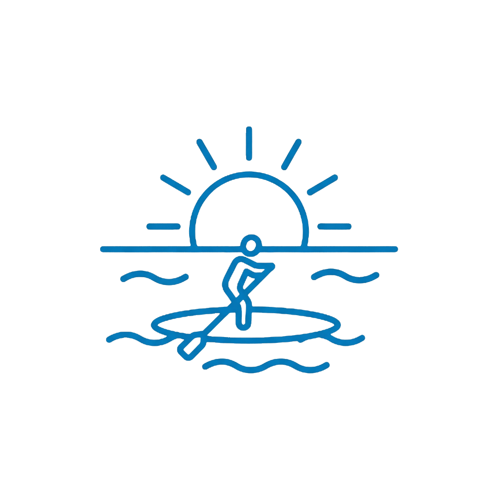 Sunrise SUP tours in Lagos by Jho'La Surf Camp Algarve